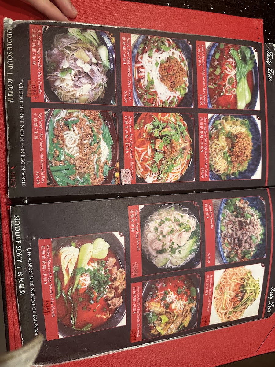 Menu Tasty Zone-8
